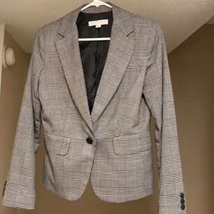 Houndstooth blazer